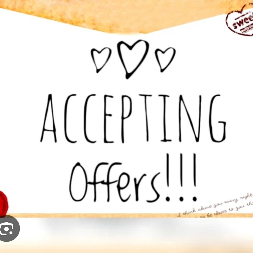 Accepting Offers ❤️